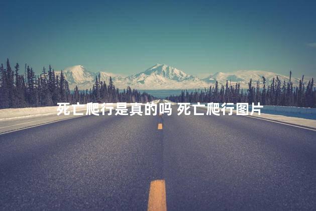 死亡爬行是真的吗 死亡爬行图片